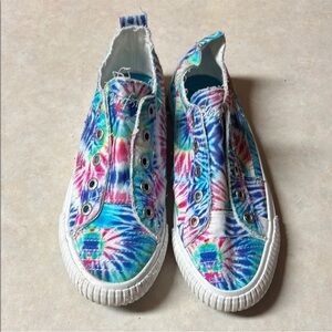 Colorful Tie-Dye  Shoes